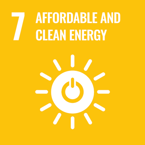 UN Sustainable Development Goals icon for affordable and clean energy